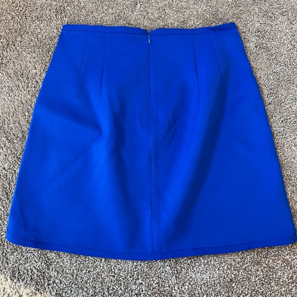 Zara Skirts Zara Blue Mini Skirt Poshmark